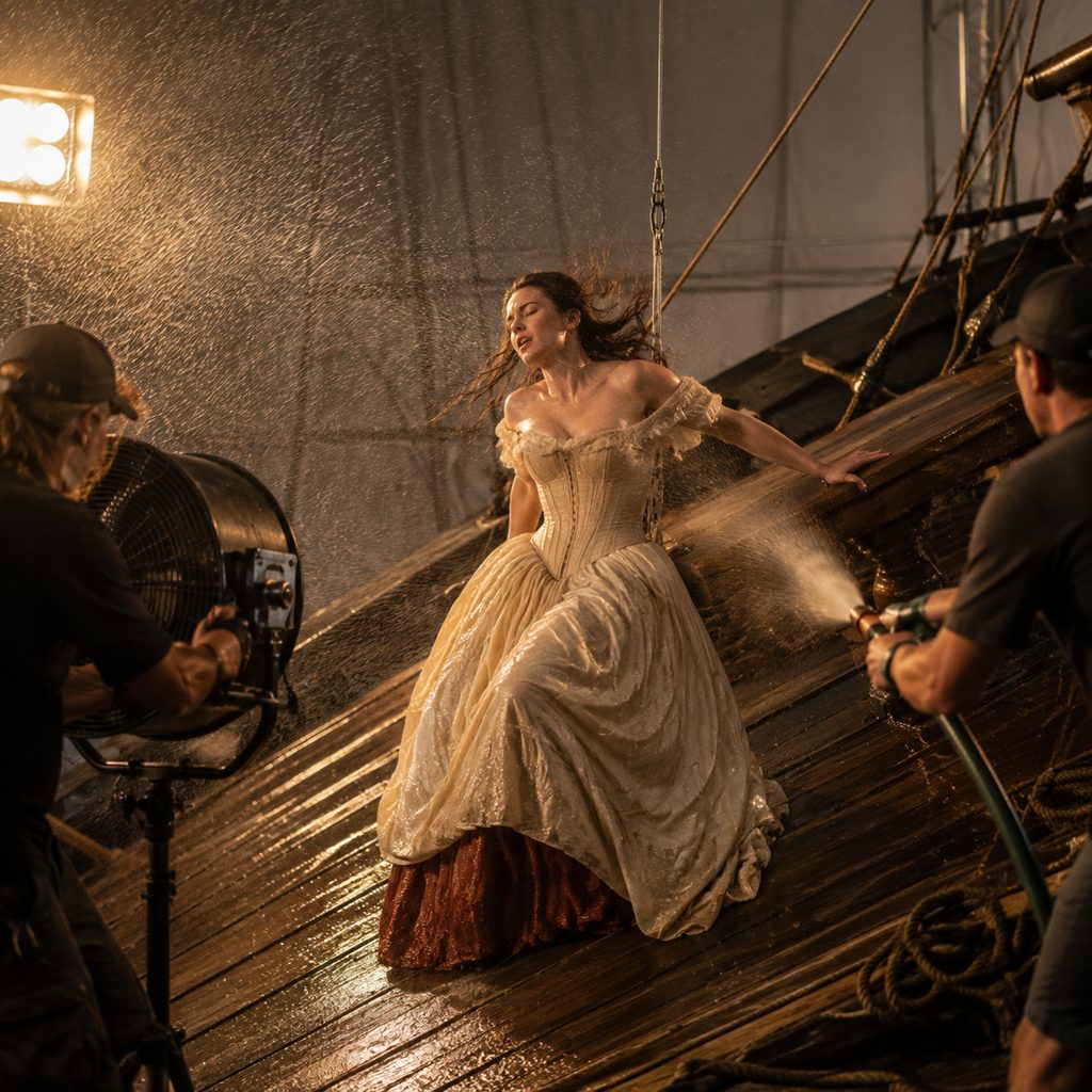 Author's book trailer BTS