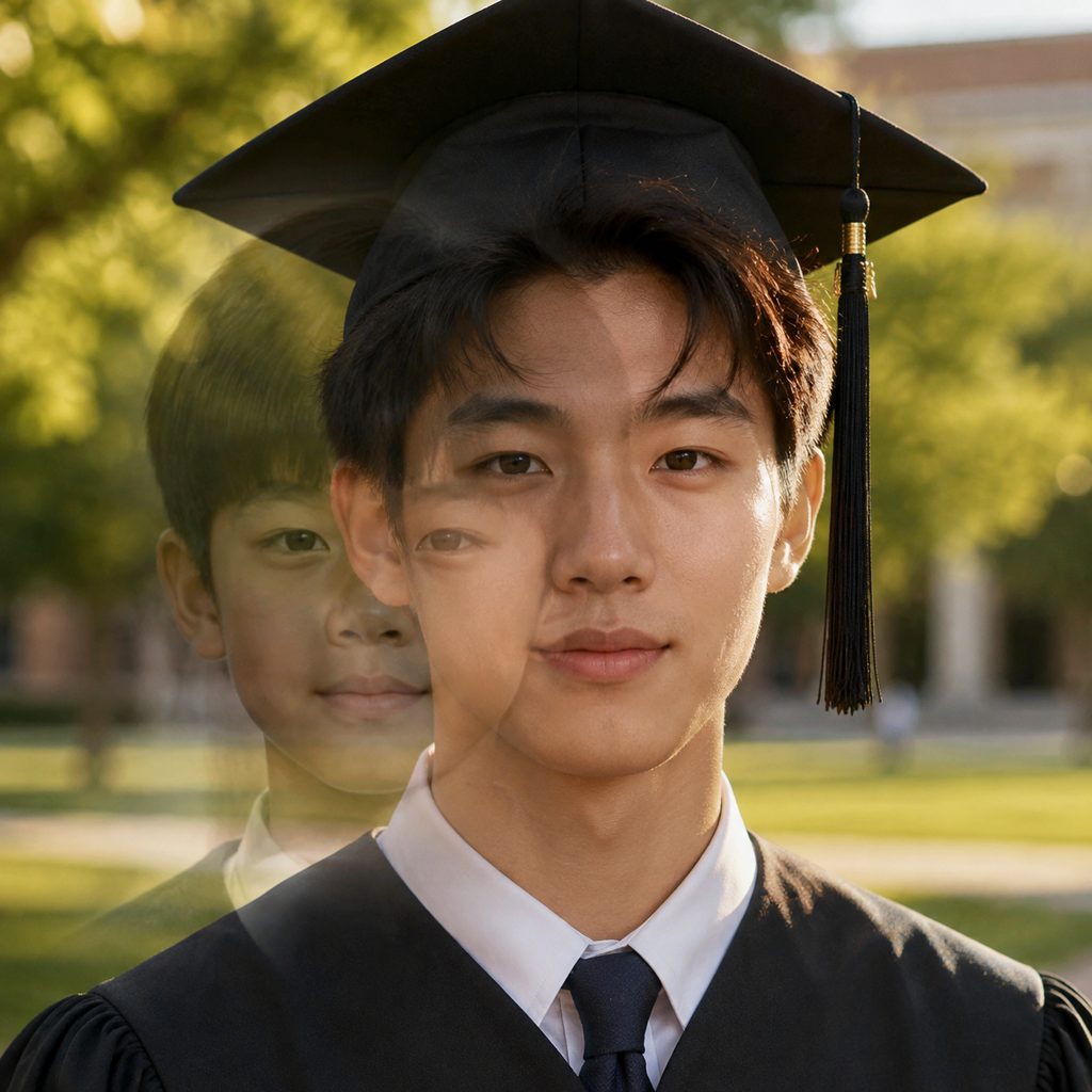 Graduation glow-up