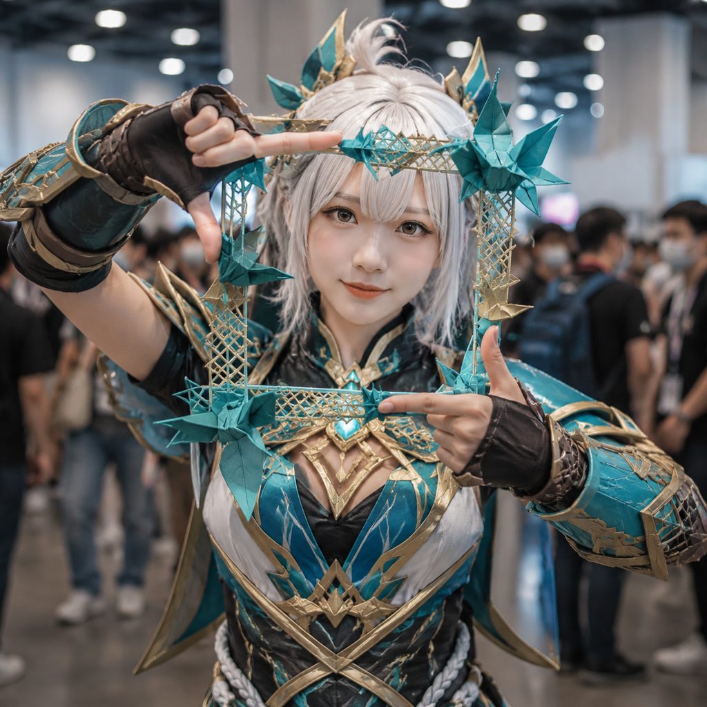 Cosplay convention promo