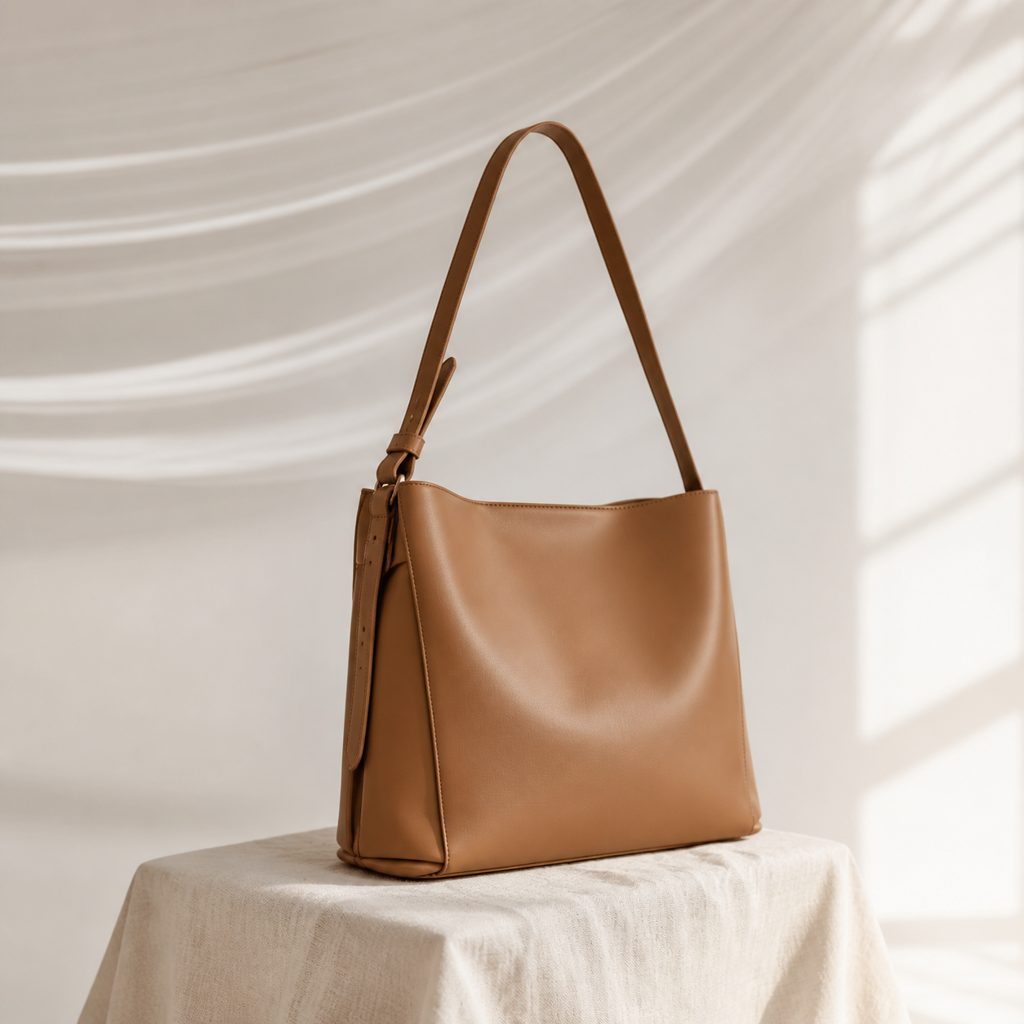 Handbag, left side reveal