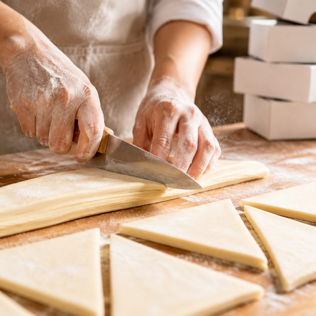 Launch spot for a new pastry