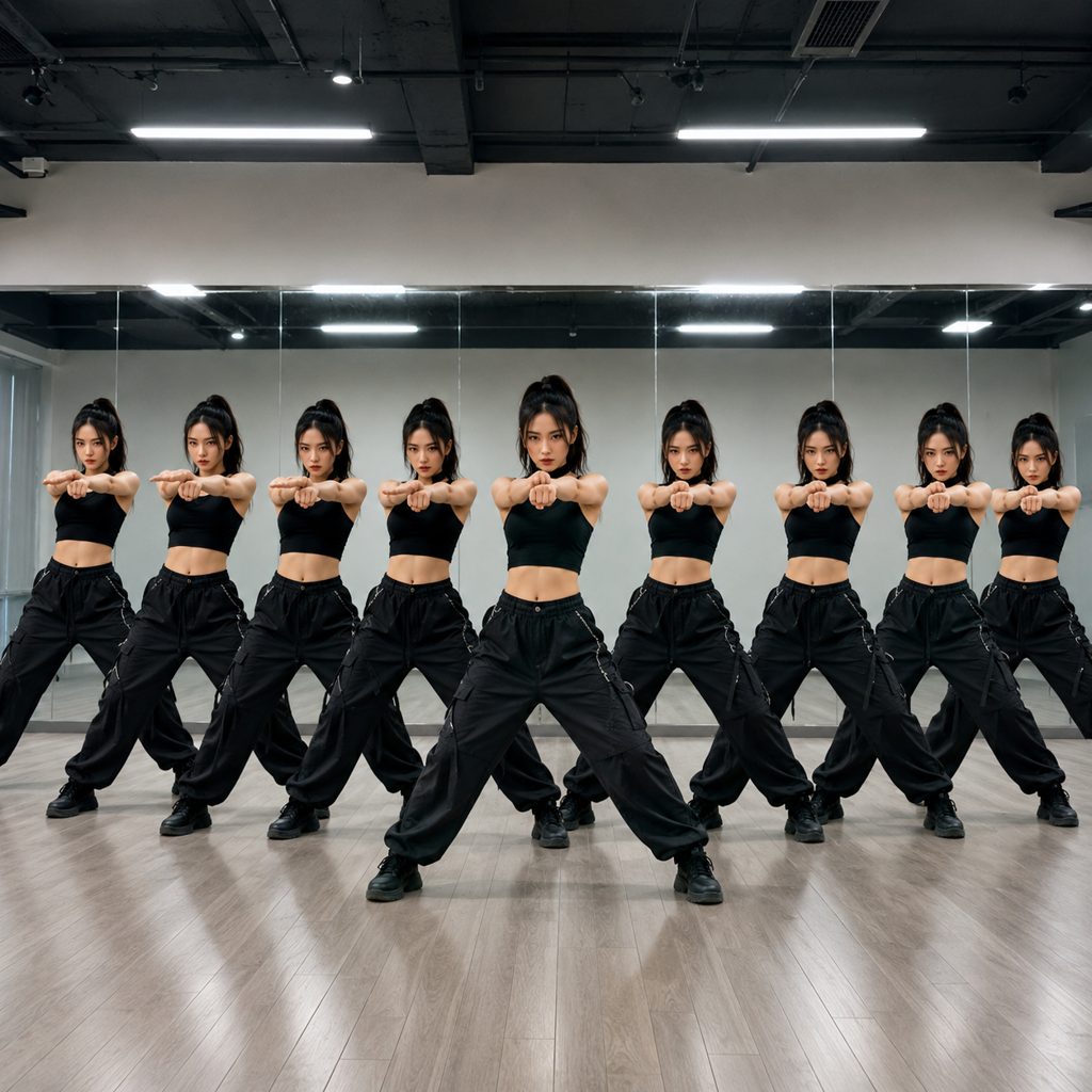 Dance crew from one dancer