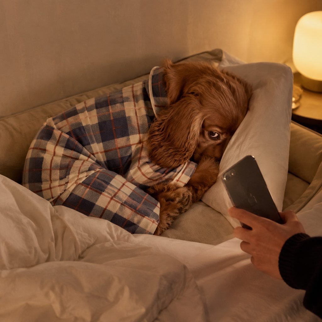 Bedtime post for a pet account
