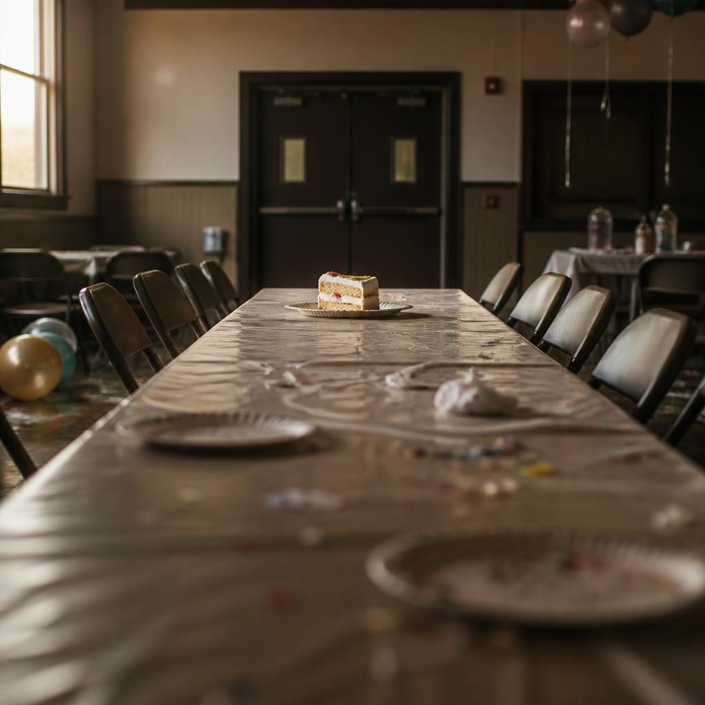 Aftermath of a party