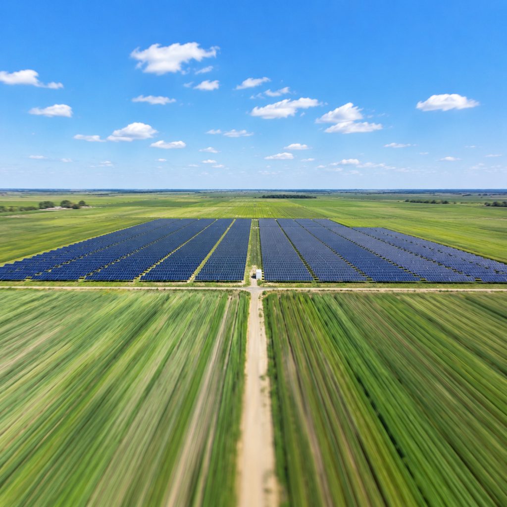Solar farm company intro