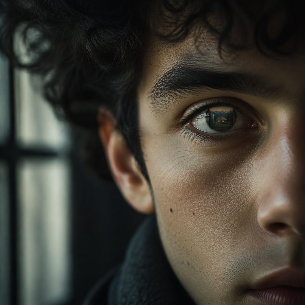 Portrait into a hidden world