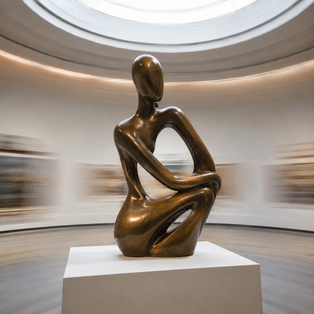 Walk around the sculpture