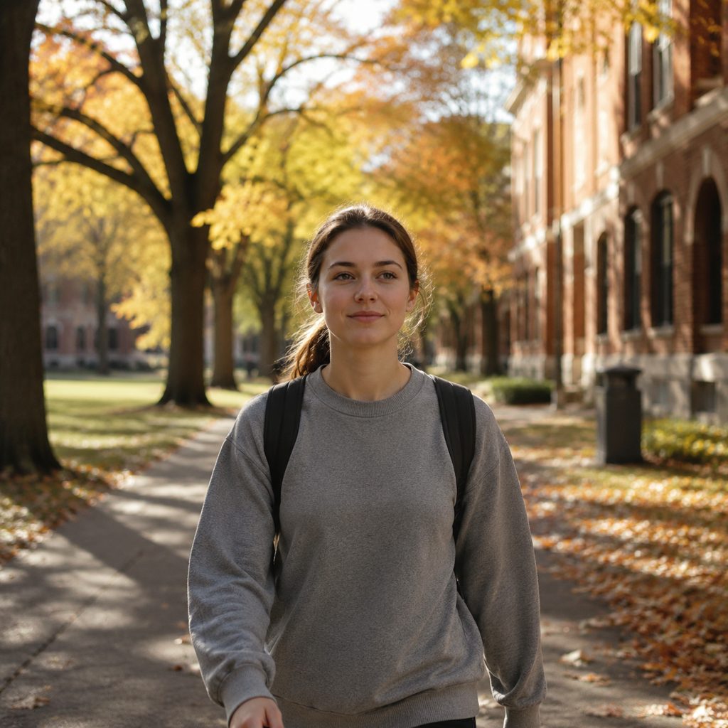 Campus tour host