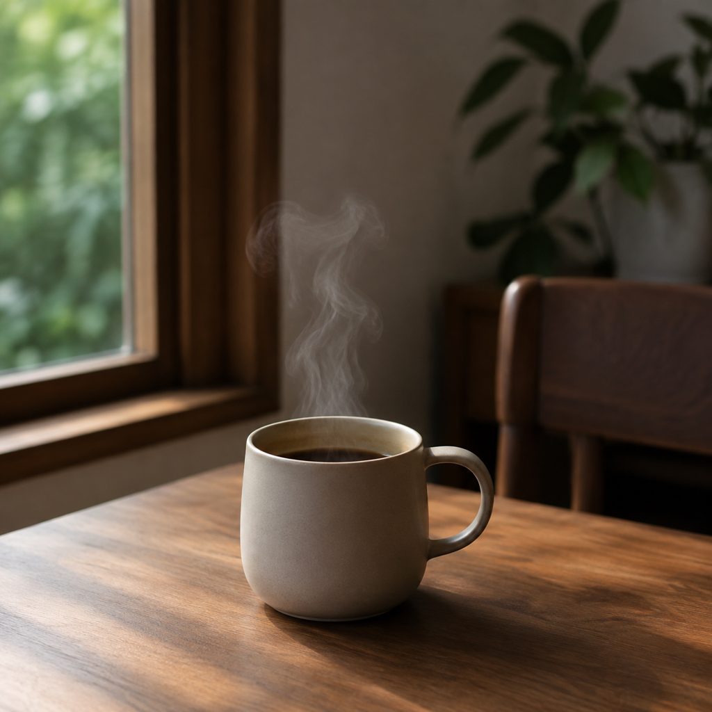 Product on a table with ambient life