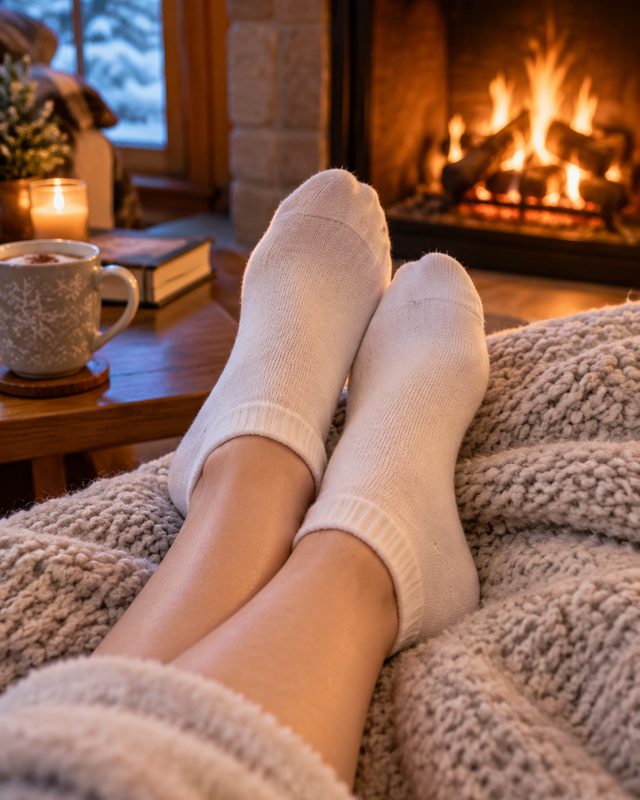 White socks