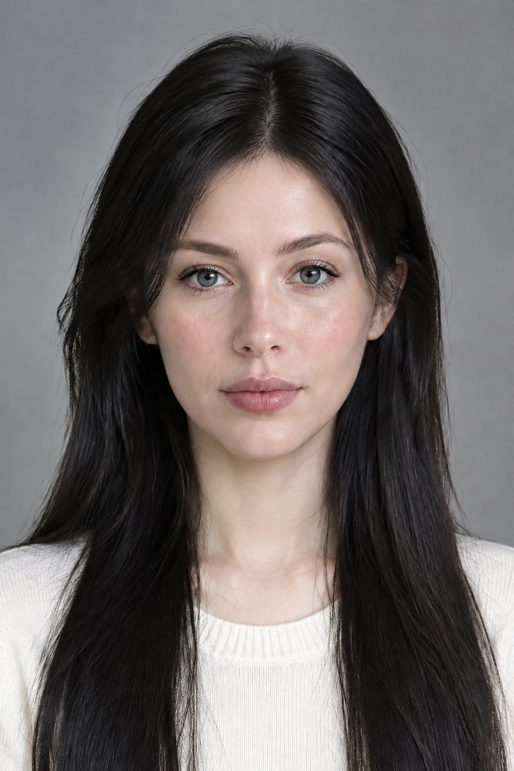 AI face swap on a portrait photo — face swapped