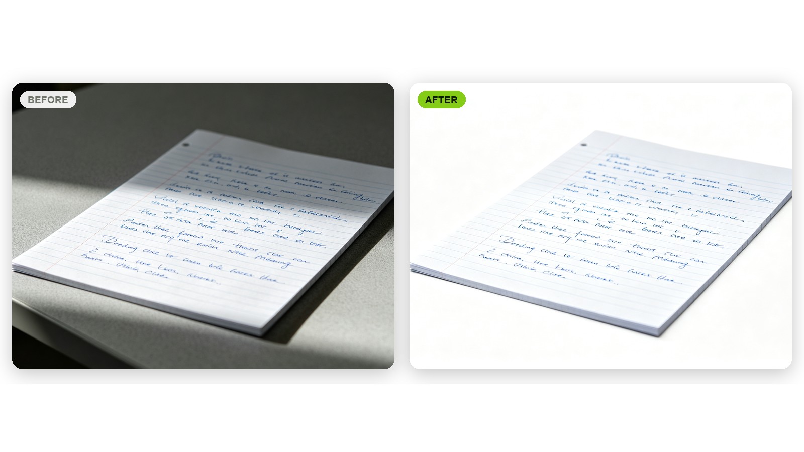 From scan to PDF in two taps