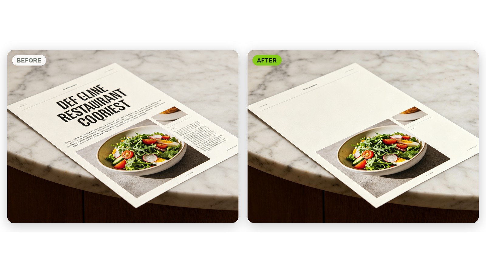 Erase text from an image without Photoshop
